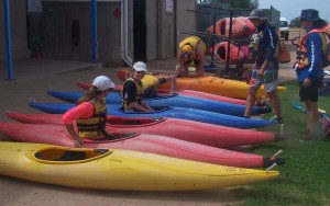 Cert II Community Activities kayaking 2