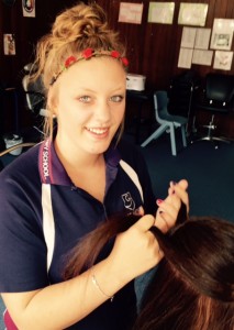 Cloe Muskett hairdressing