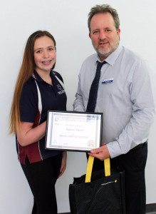 Macacia wins Vocational Training Award