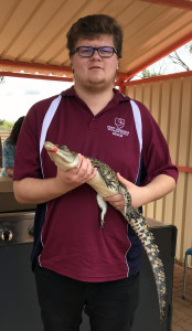 jordan and crocodile